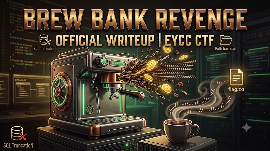 Cover for Brew Bank Revenge